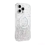 Onegif  İphone 16 Pro Max Misk Simli Magsafe Kapak - Desen 1-3