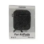 Airpods 2 (2.nesil) Spell Simli Kılıf - Siyah-1
