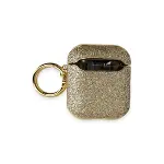 Airpods 2 (2.nesil) Spell Simli Kılıf - Gold-2