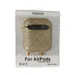 Airpods 2 (2.nesil) Spell Simli Kılıf - Gold-1