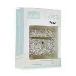 Airpods Pro 2 (2.nesil) Luz Taşlı Kılıf - Mavi-4