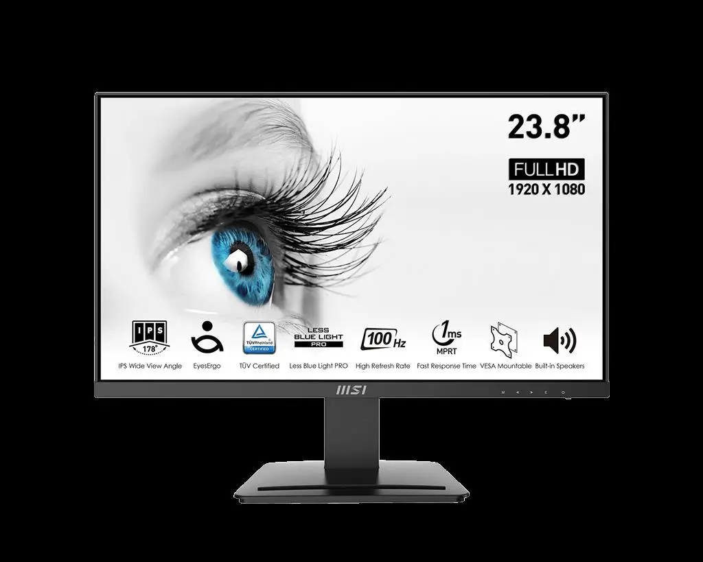 24 PRO MP243X 1920x1080 (FHD) FLAT IPS 100HZ ANTI-GLARE MONITOR