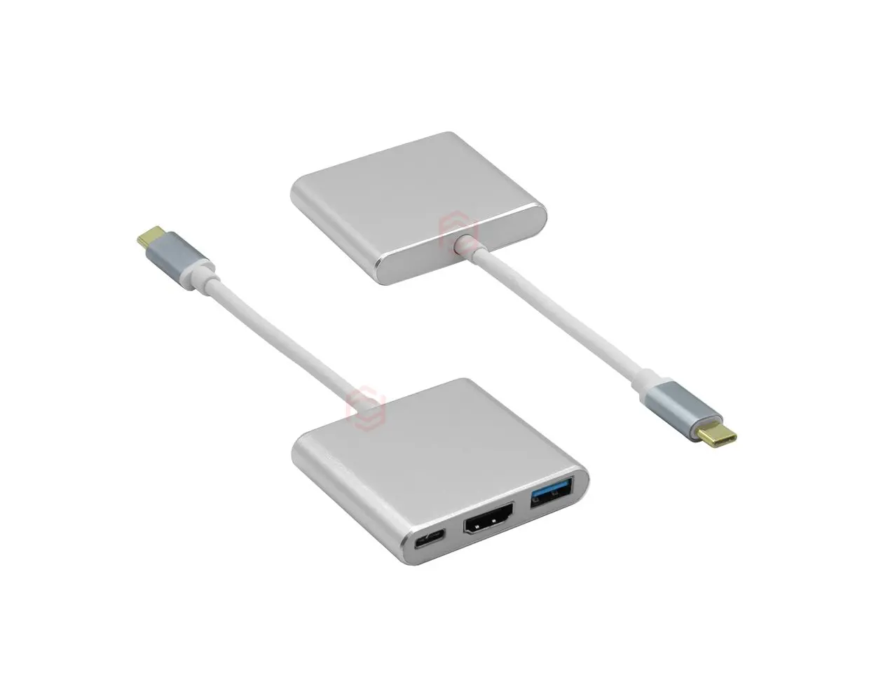 FA-7656TC Type-C - HDMI + USB 3.0 Adaptör