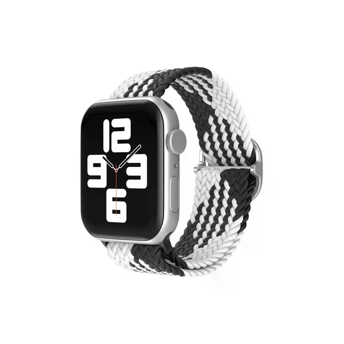 Watch 38mm Kordon - Siyah-beyaz