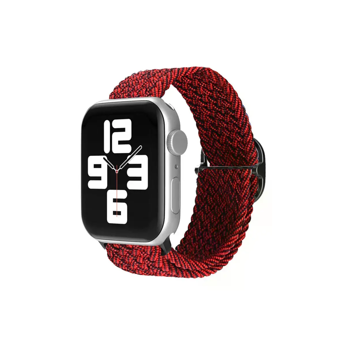 Watch 38mm Kordon - Siyah-bordo