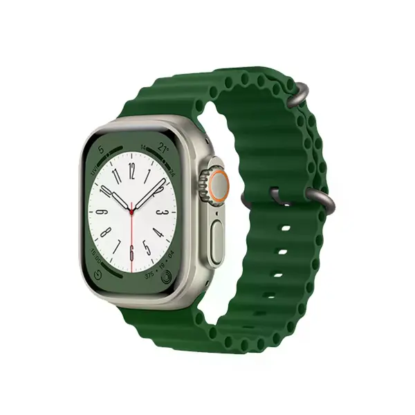 Watch 38mm Ocean Kordon - Koyu Yeşil