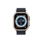 Watch Ultra 49mm Alüminyum Kasa Cam Ekran Koruyucu - Gold-3