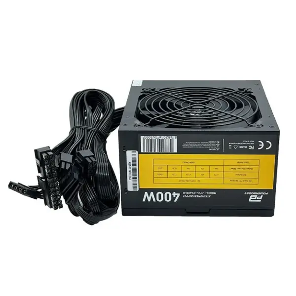 PB-400LR 400W 12cm Siyah Fanlı ATX Power Supply