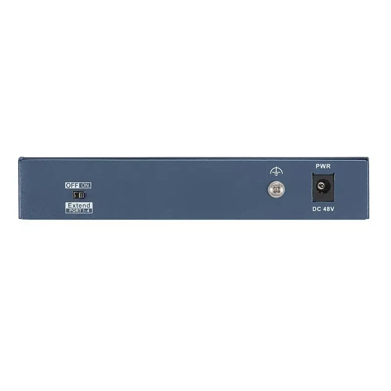 Hikvision DS-3E0106HP-E 4Port 10/100 Yönetilemez PoE 60W Switch