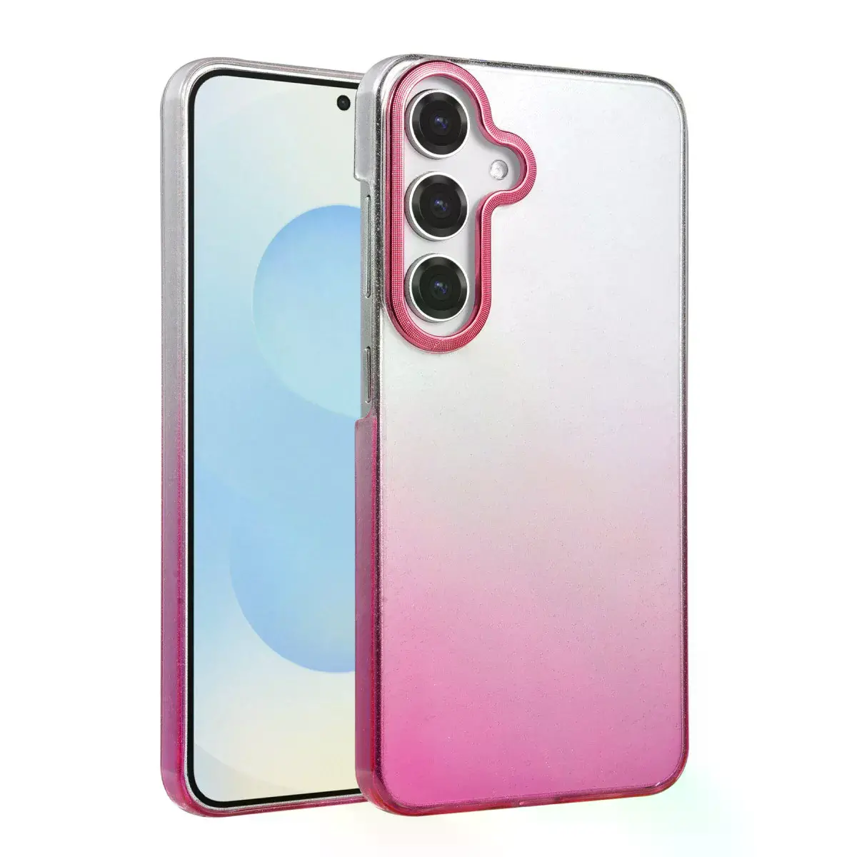 Samsung Galaxy A55 5g Glossy Kapak - Pembe
