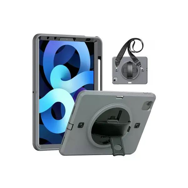 iPad Pro 11 (2020) Kılıf Strap-C Otterbox Tablet Kapak - Gri