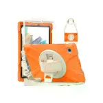 Samsung Galaxy X200 Tab A8 10.5 Kılıf Amazing Tablet Kapak - Turuncu-1