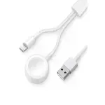 Newface AC08 2in1 Kablosuz Şarj Apple Watch 1/2/3/4/5/6/7/8/SE-1