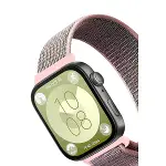Huawei Fit 4 Hasırlı Cırtcırtlı Kordon (saat Değildir) - Pembe-2