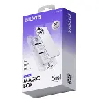 İphone 16 Pro Bilvis 5in1 3d Magic Cam Ekran Koruyucu - Siyah-1