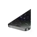 İphone 14 Pro Max Bilvis 5in1 5d Magic Hayalet Cam Ekran Koruyucu - Siyah-7