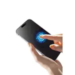 İphone 16 Pro Max Bilvis 5in1 5d Magic Hayalet Cam Ekran Koruyucu - Siyah-6