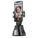 Apai Genie 360 Derece Takip Etme Özellikli Selfie Gimbal - Siyah-1