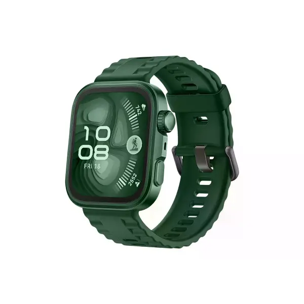 Huawei Fit 4 Nova Silikon Kordon (saat Değildir) - Koyu Yeşil