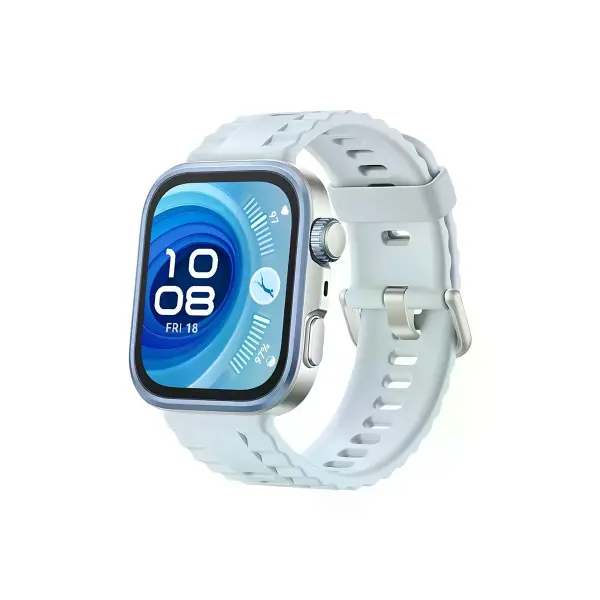 Huawei Fit 4 Nova Silikon Kordon (saat Değildir) - Açık Mavi