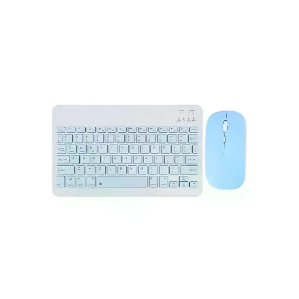 Kyb71 Kablosuz Türkçe Q Klavye Mouse Set - Açık Mavi