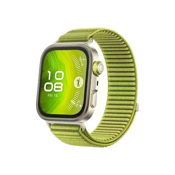 Huawei Fit 4 Braid Kordon (saat Değildir) - Açık Yeşil