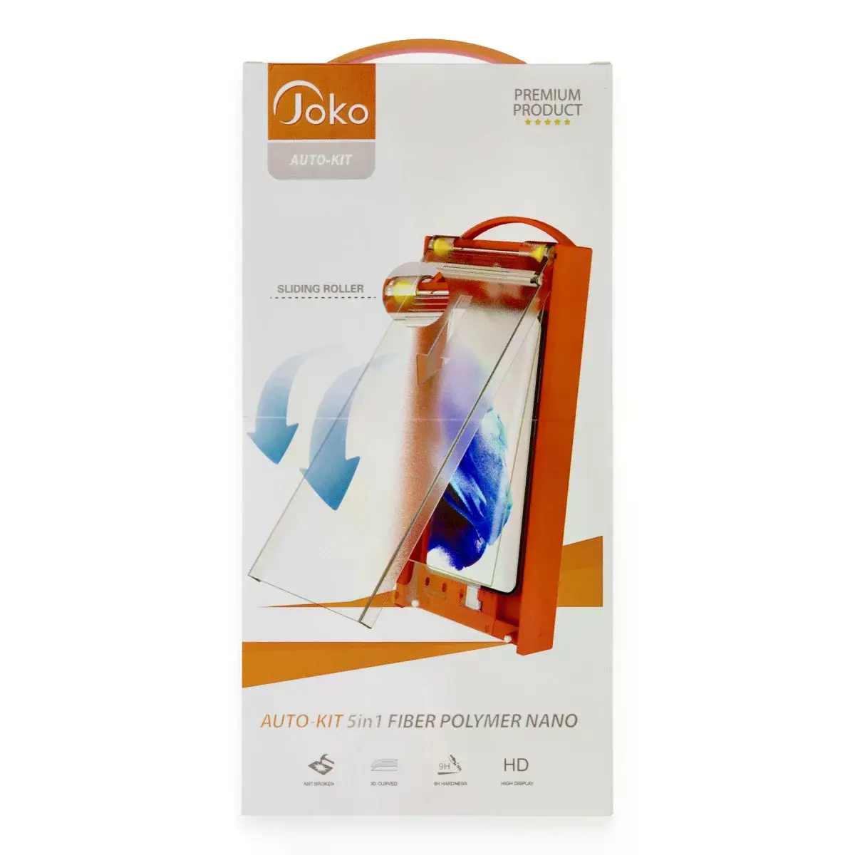 Joko Samsung Galaxy S22 AutoKit 5in1 Fiber Polymer Nano Ekran Koruyucu
