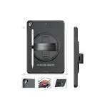 İpad 10.2 (7.nesil) Kılıf Hand Strap Tablet Kılıfı - Siyah-2