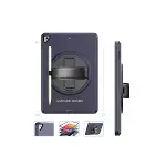 İpad 10.2 (7.nesil) Kılıf Hand Strap Tablet Kılıfı - Lacivert-2