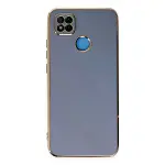 Newface Xiaomi Redmi 9C Kılıf Volet Silikon - Mavi-2