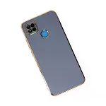 Newface Xiaomi Redmi 9C Kılıf Volet Silikon - Mavi-3