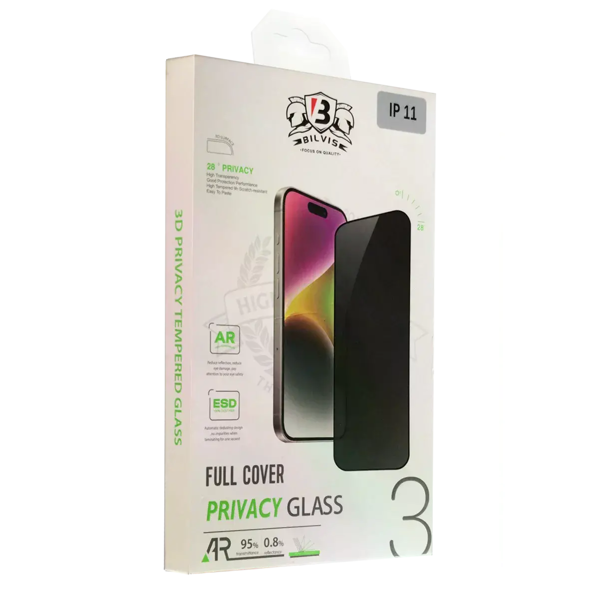 İphone 11 Bilvis 3d Hayalet Cam Ekran Koruyucu