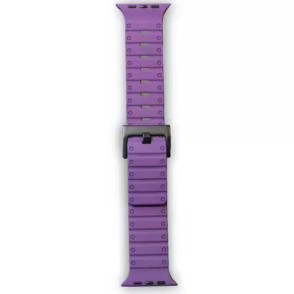 Watch 42mm Magnus Mıknatıslı Silikon Kordon - Mor