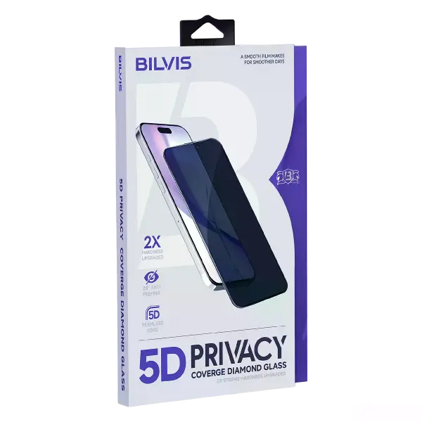 İphone 17 Pro Max Bilvis 3d Hayalet Cam Ekran Koruyucu