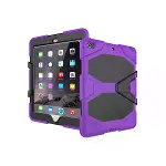 Newface Apple iPad 5 Air 9.7 Kılıf Griffin Tablet Kapak - Mor-4