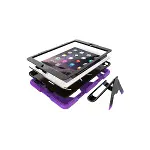 Newface Apple iPad 5 Air 9.7 Kılıf Griffin Tablet Kapak - Mor-6
