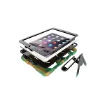 Newface Apple iPad 5 Air 9.7 Kılıf Griffin Tablet Kapak - Kamuflaj-6