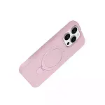 İphone 15 Pro Max Regal Magsafe Standlı Kapak - Açık Pembe-3
