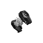 DL06 RGB Radyatör Telefon Soğutucu Fan - Siyah-2