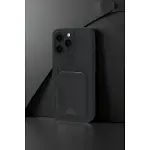 İphone 16 Pro Kılıf Kelvin Kartvizitli Silikon - Lacivert-2