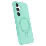 Samsung Galaxy S25 Regal Magsafe Standlı Kapak - Su Yeşili-2