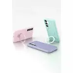 Samsung Galaxy S25 Regal Magsafe Standlı Kapak - Su Yeşili-5