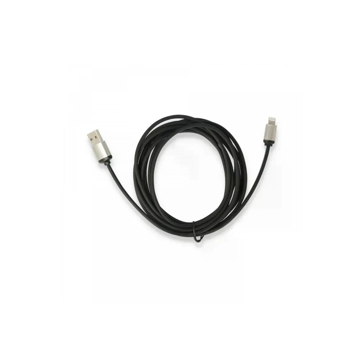 USB to Lightning 3m Kablo - Siyah