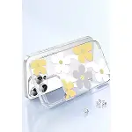 Joko  iPhone 15 Pro Floral Magsafe Kapak - Beyaz-3