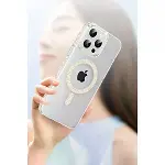 Joko  iPhone 15 Pro Move Taşlı Magsafe Kapak - Mavi-4