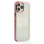 iPhone 14 Pro Max Kılıf Element Silikon - Pembe-2