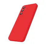 Samsung Galaxy S25 Fe Nano İçi Kadife Silikon - Kırmızı-3