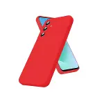 Samsung Galaxy S25 Fe Nano İçi Kadife Silikon - Kırmızı-1