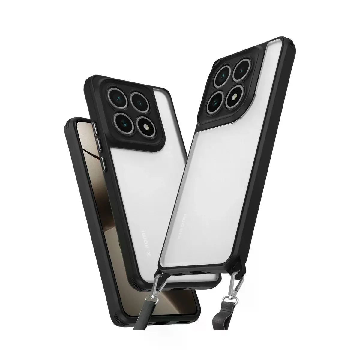 Xiaomi Mi 14t Pro Kılıf Penta Silikon Kılıf - Siyah