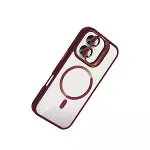 Joko  iPhone 17 Remim Lensli Magsafe Standlı Kapak - Bordo-2